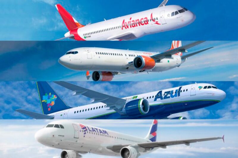 gol lideranca domestico azul avianca internacional