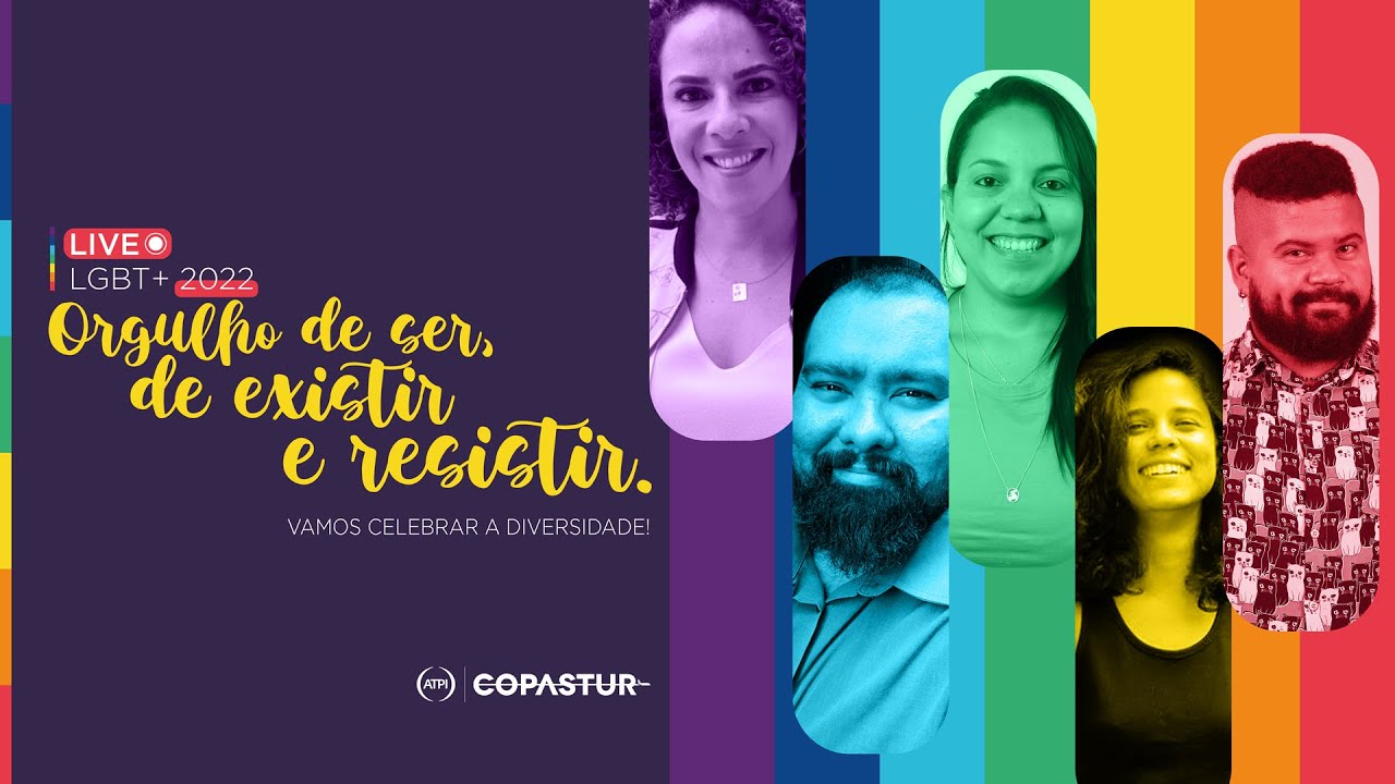 [LIVE] Orgulho de ser, de existir e resistir. Vamos celebrar a diversidade!