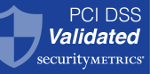 PCI DSS Validated blue