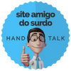 selo hugo handtalk acessibilidade