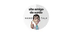 logo handtalk site amigo do surdo