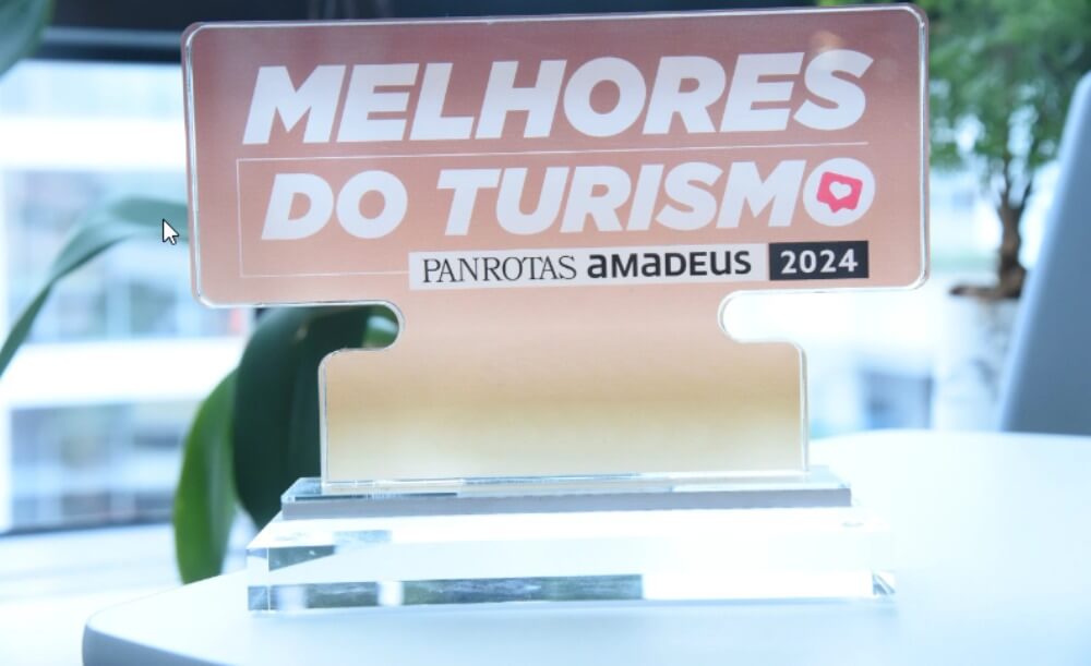 Copastur conquista Prêmio Melhores do Turismo Panrotas Amadeus 2024 na categoria TMC 