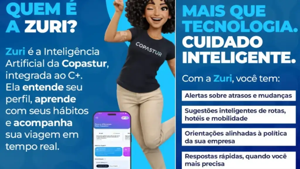 imagem da zuri agente de ia da copastur