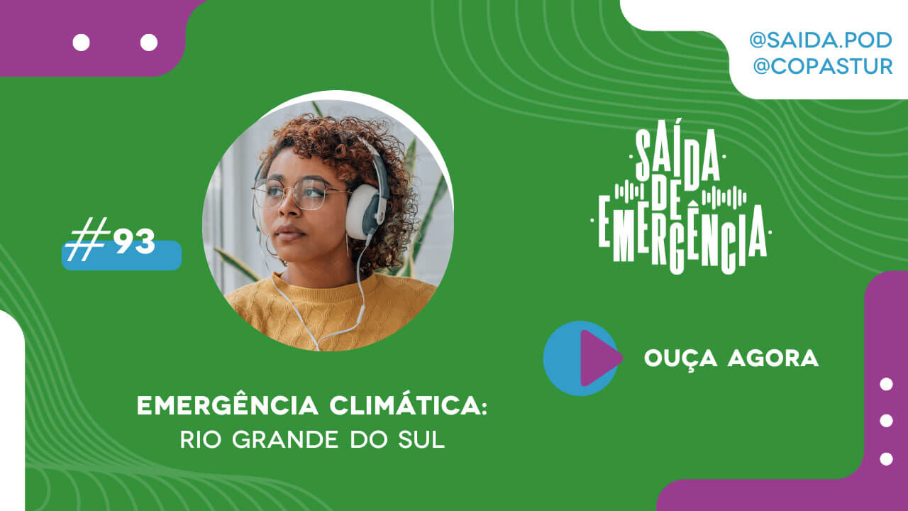 capa podcast emergência climática rio grande do sul