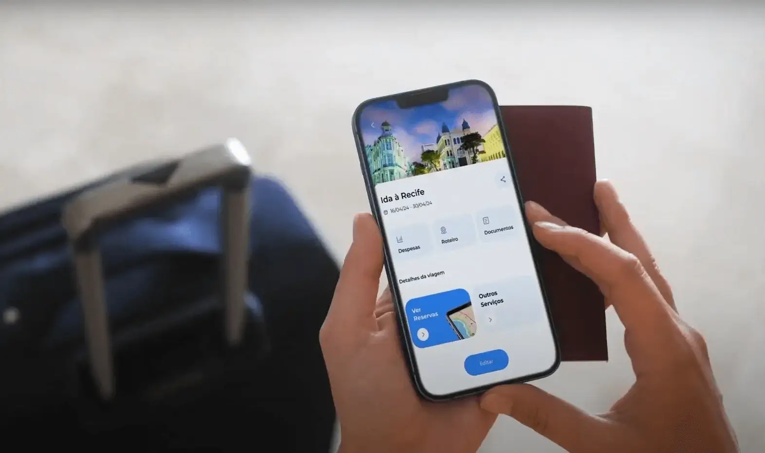 aplicativo para viagem