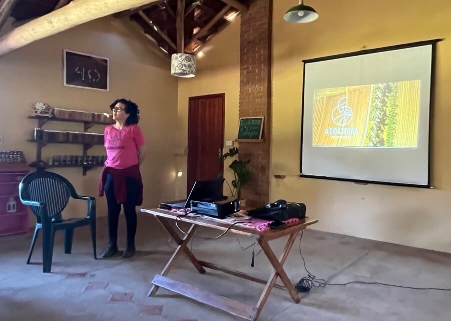 Apresentação sobre o Sítio A Boa Terra