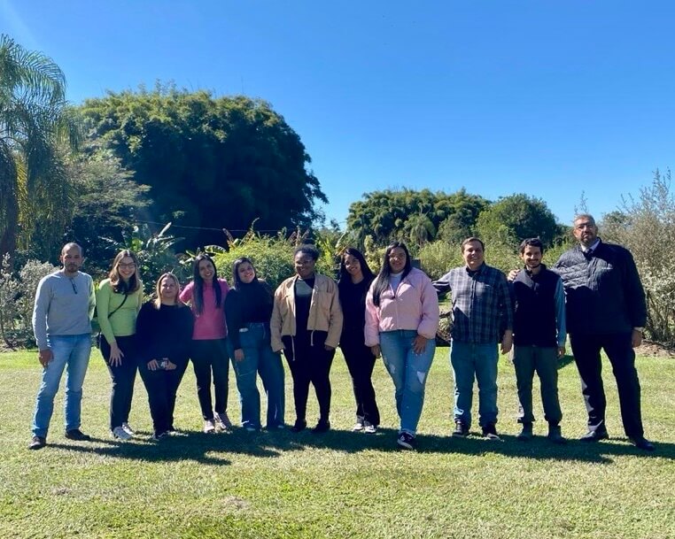 equipes da copastur e do sitio a boa terra na visita