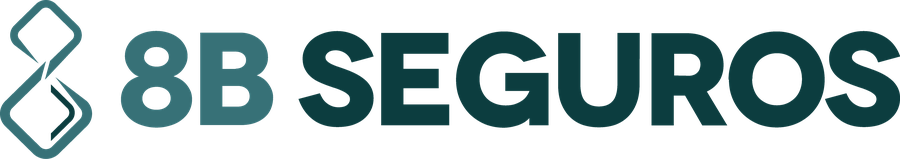 Logo da 8B Seguros, gestão estratégica de seguros corporativos e proteção empresarial