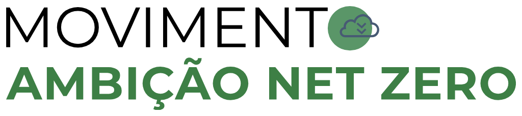 Logo do Movimento Ambição Net Zero